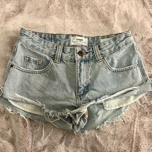 Jean shorts from cotton on